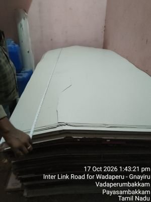 Damaged Stock of Based Paper Laminated Sheets